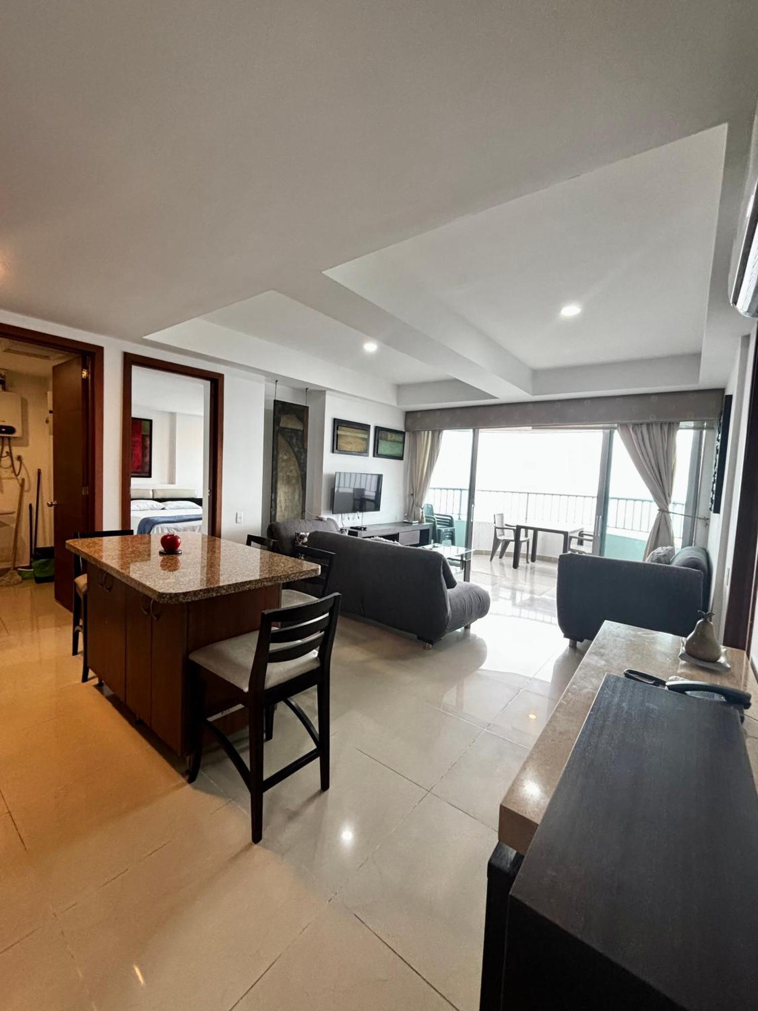 Paraiso En Bocagrande Con Vista Al Mar Cartagena 외부 사진