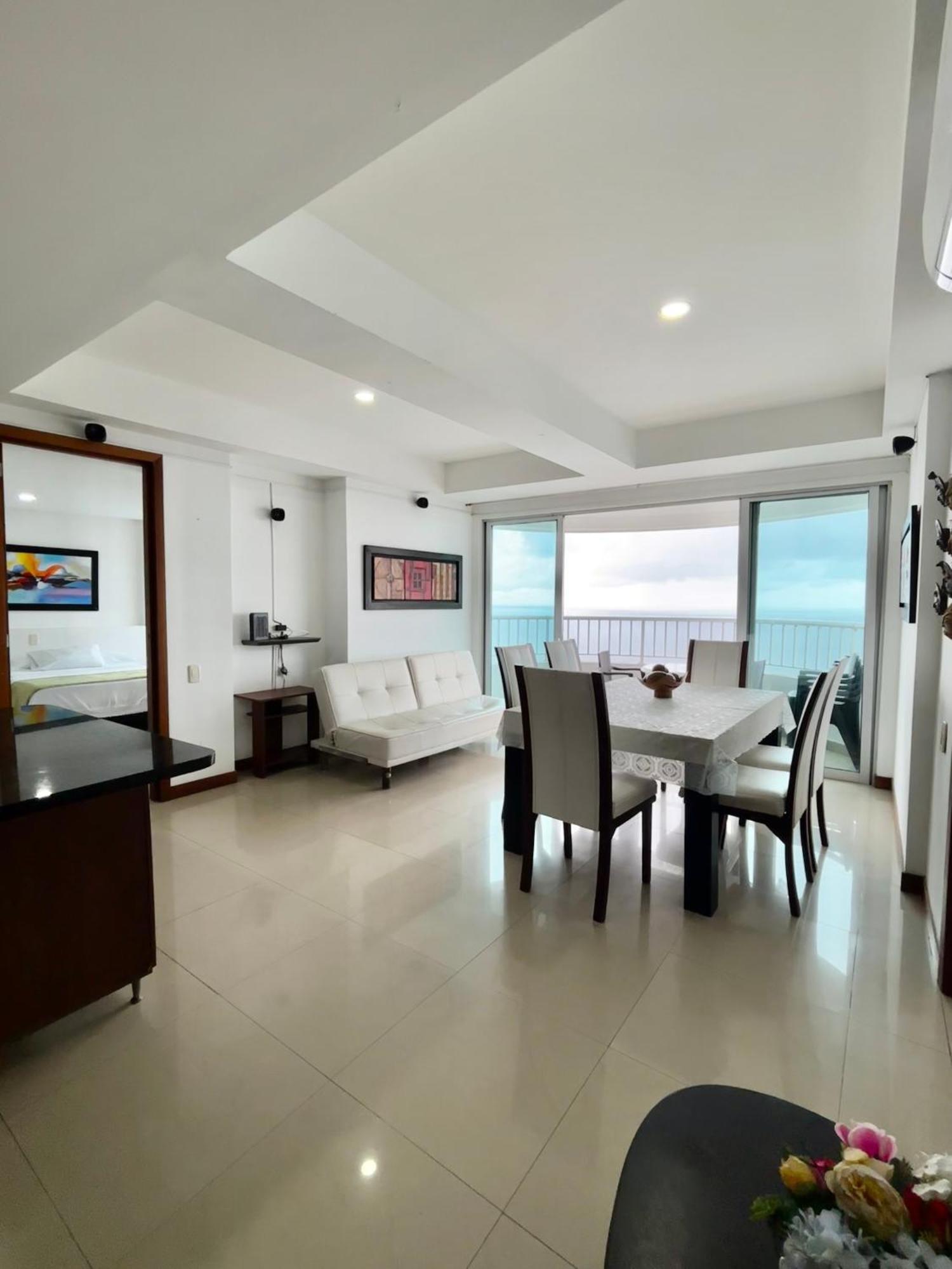 Paraiso En Bocagrande Con Vista Al Mar Cartagena 외부 사진