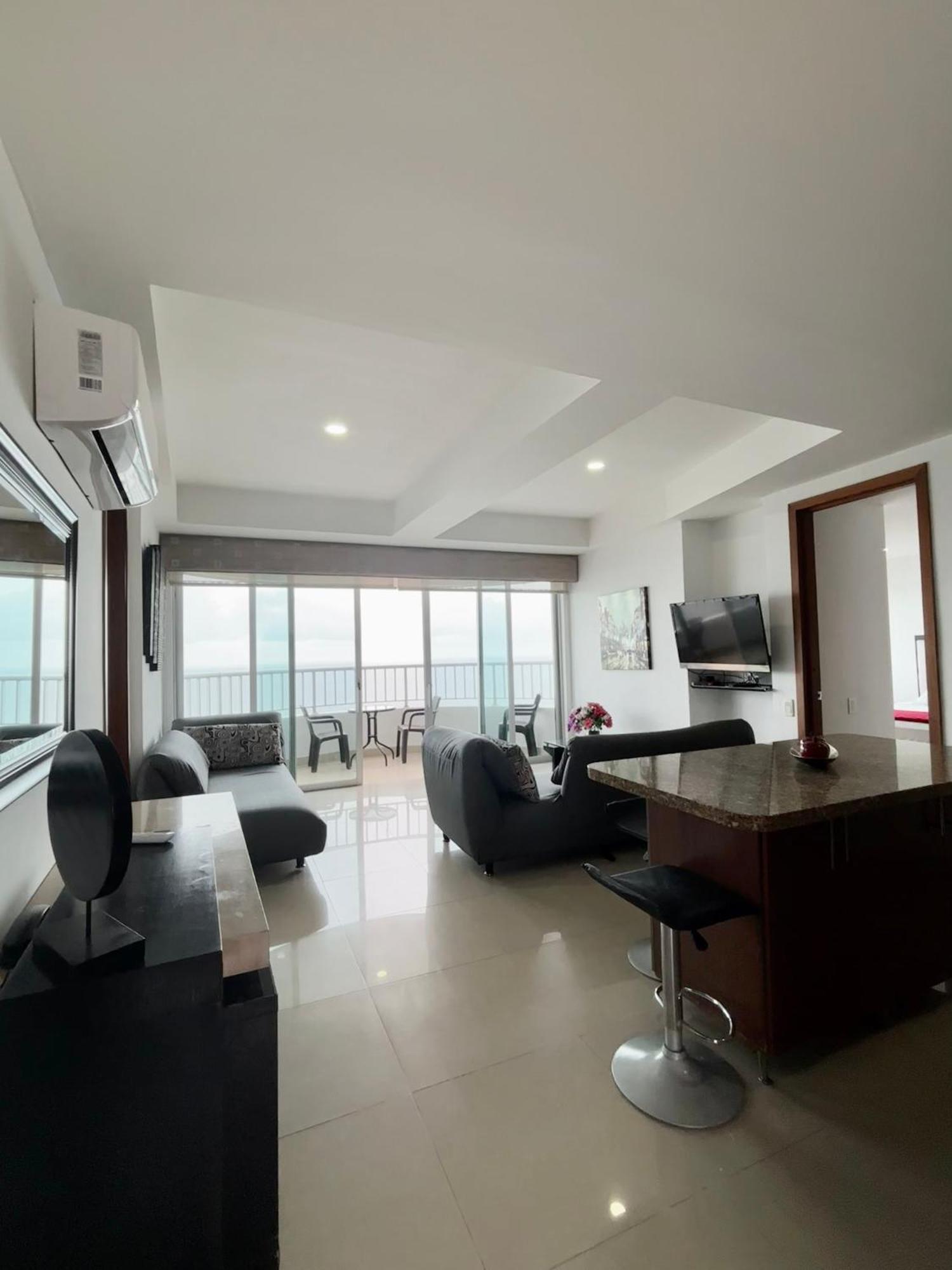 Paraiso En Bocagrande Con Vista Al Mar Cartagena 외부 사진