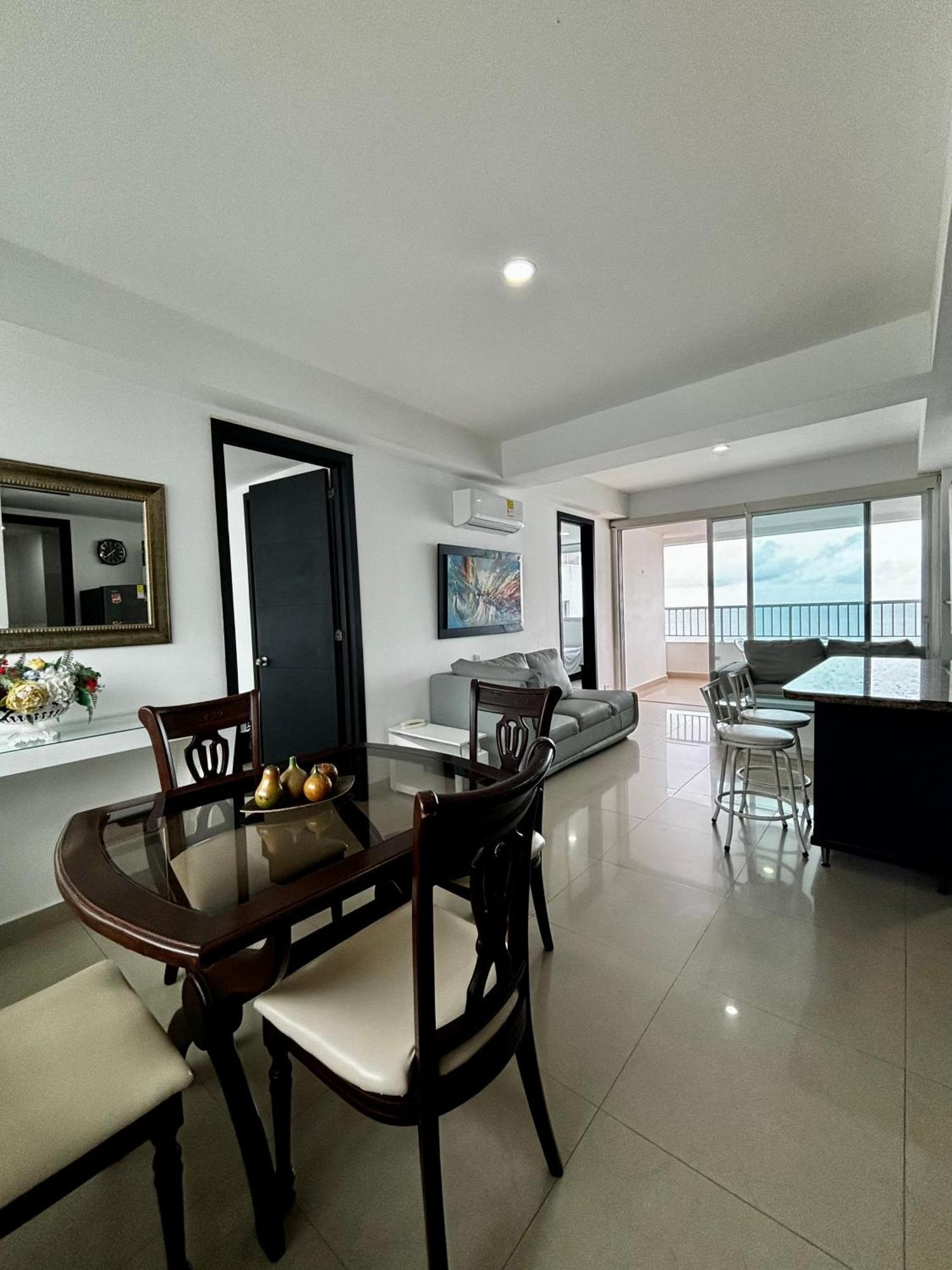 Paraiso En Bocagrande Con Vista Al Mar Cartagena 외부 사진