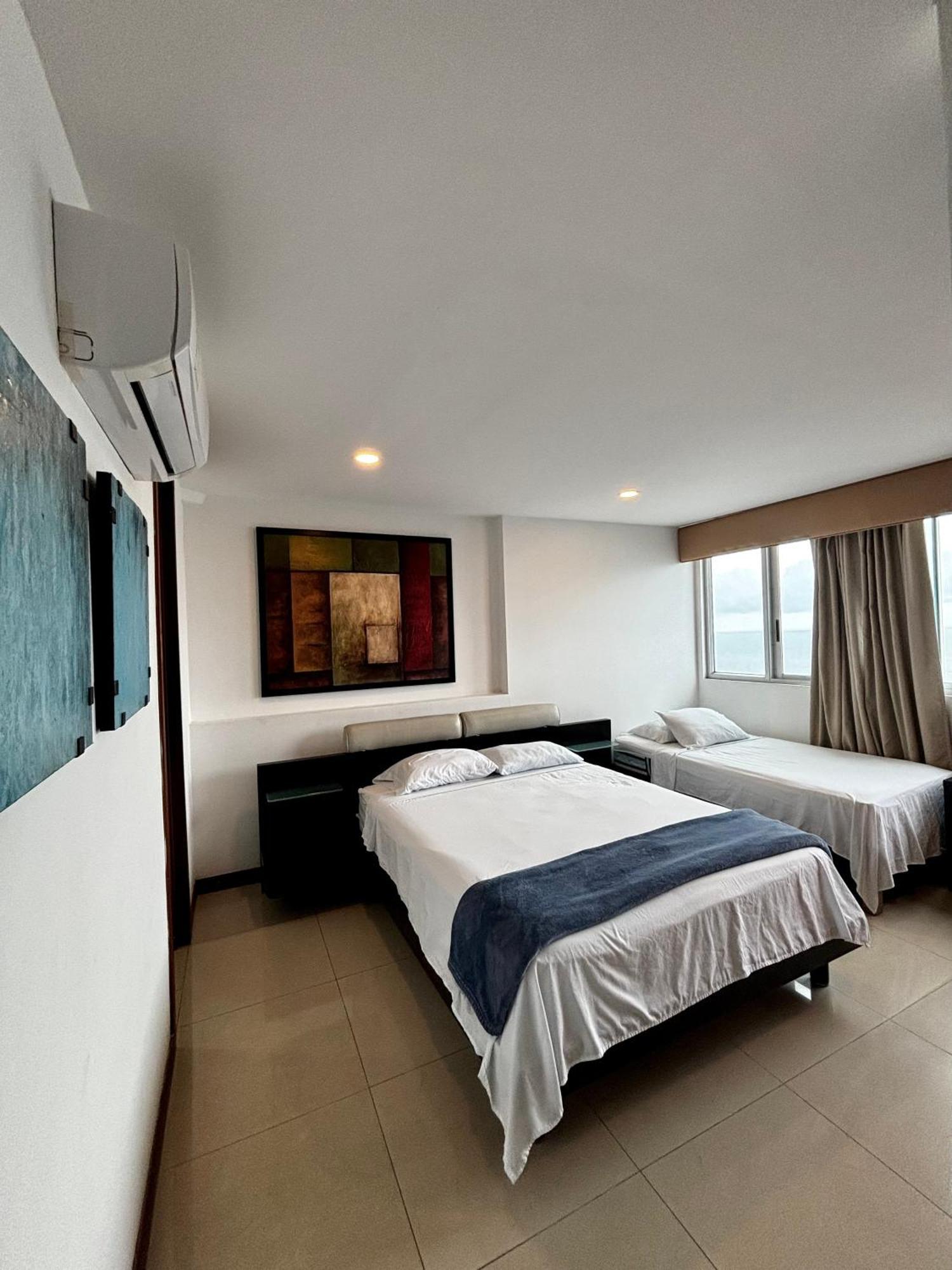 Paraiso En Bocagrande Con Vista Al Mar Cartagena 외부 사진