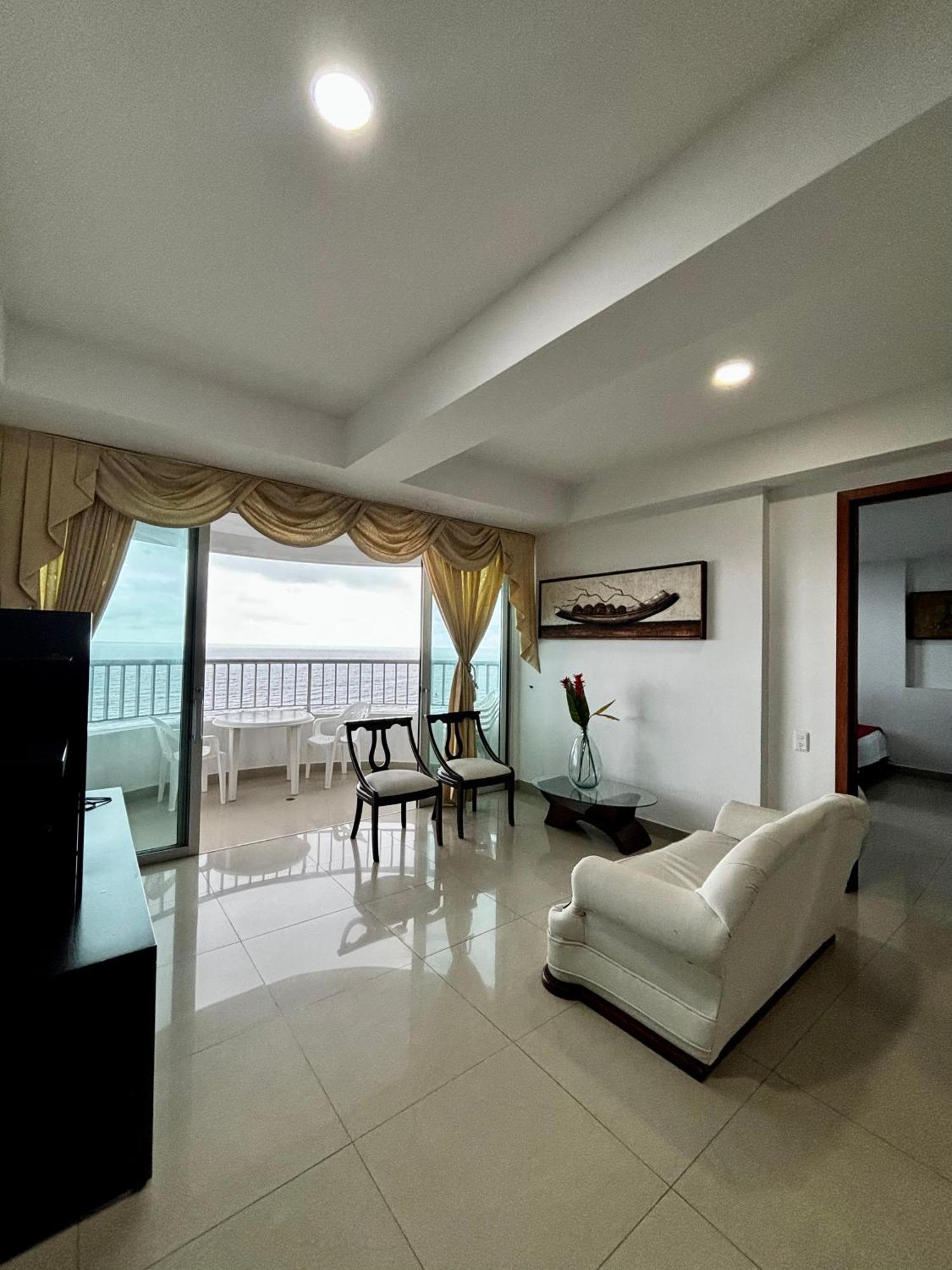 Paraiso En Bocagrande Con Vista Al Mar Cartagena 외부 사진
