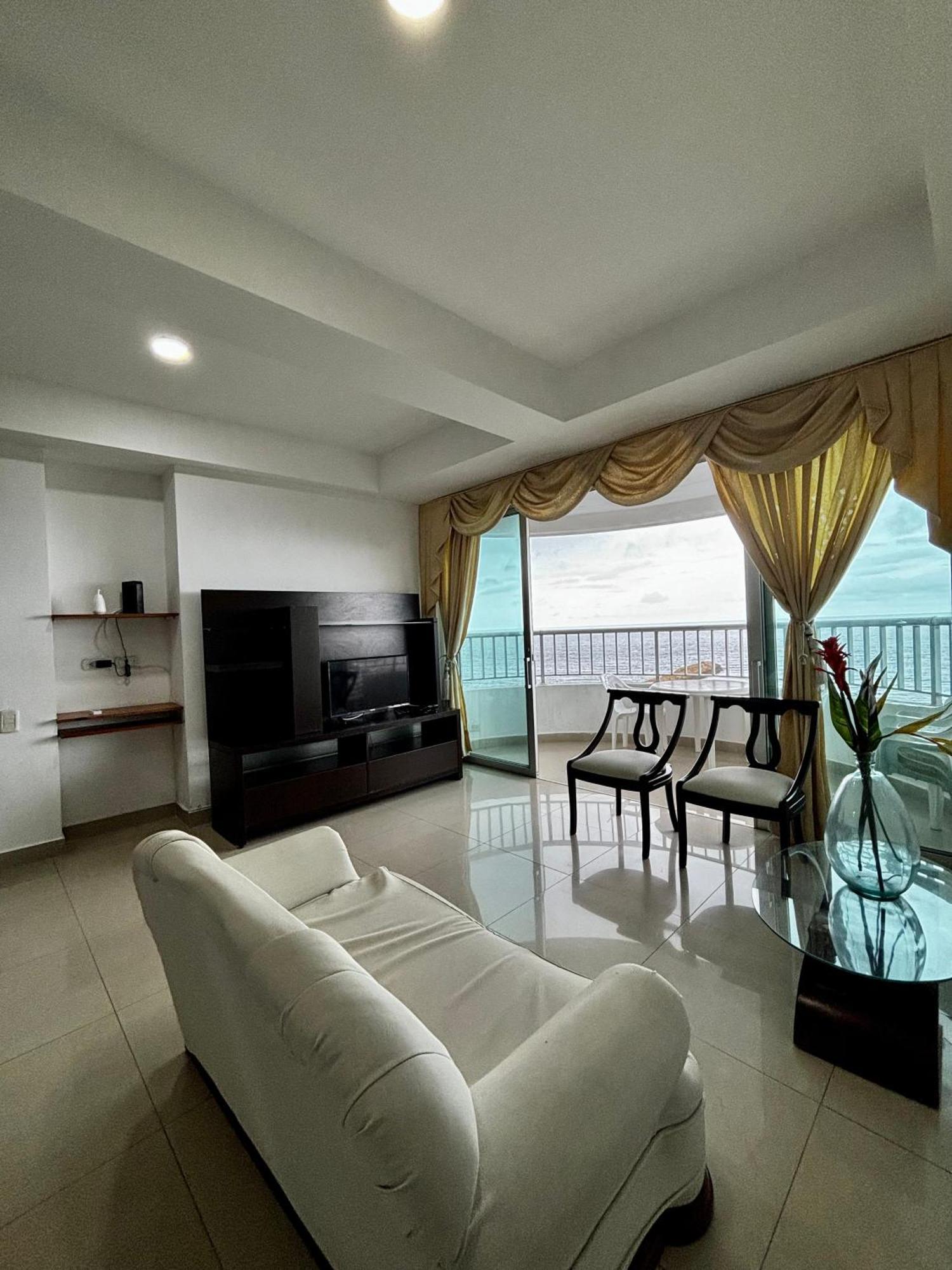 Paraiso En Bocagrande Con Vista Al Mar Cartagena 외부 사진